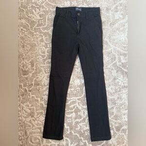 Boys Black Childrens Place Pants Size 10 Slim